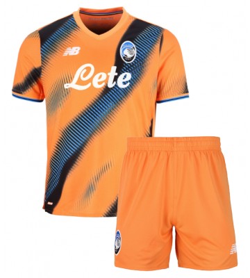 Atalanta Replika Tredje Tröja Barn 2025-26 Kortärmad (+ Korta byxor)